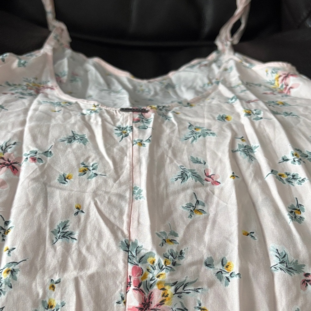 Floral Spaghetti Strap Top